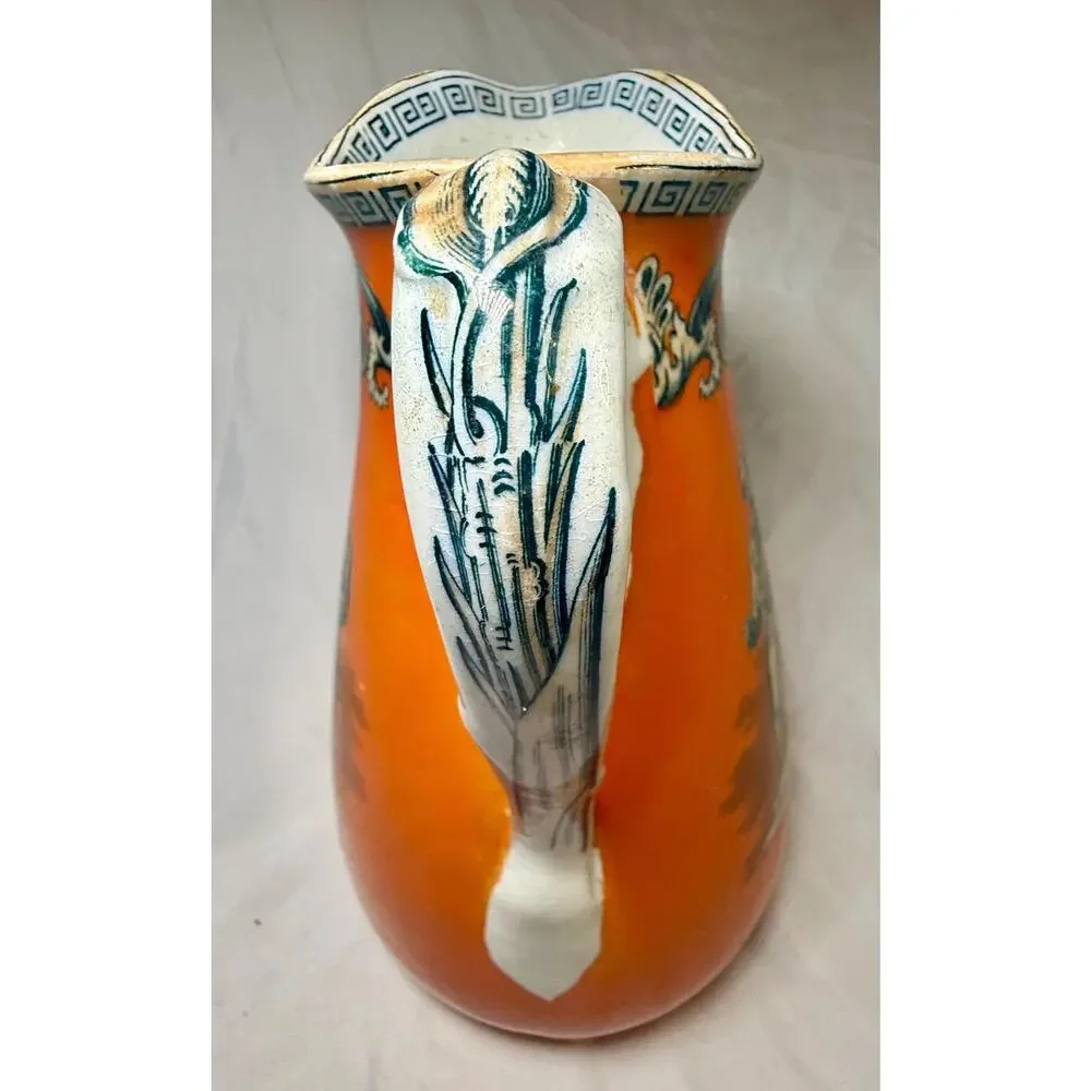 Antique Staffordshire Josiah Wedgwood Commemorative Jug – Prattware, c.1850